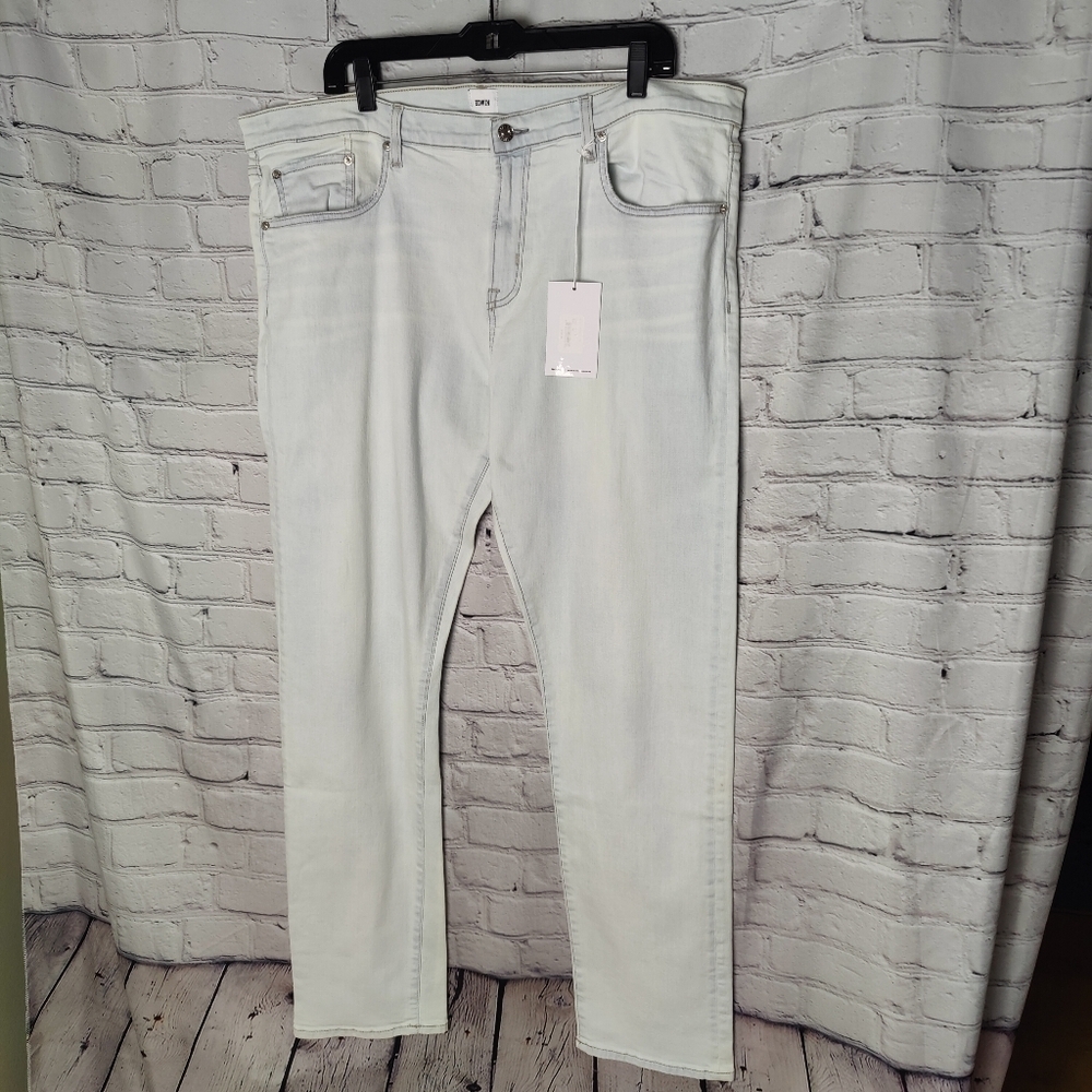 Men's Edwin Jeans Maddox Slim NWT Size 38 Light Wash $158